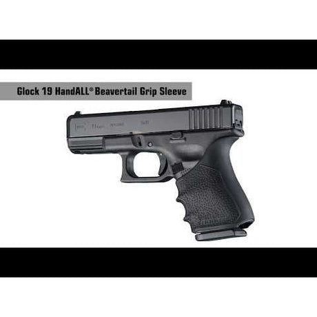 Hogue - HandALL Beavertail Grip Sleeve - FDE for GLOCK 19/23/32/38 — view 3