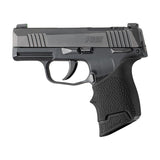 Hogue - OverMolded Rubber Grip Extension Base Pad for SIG P365 - Black