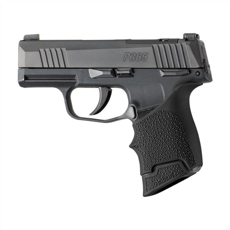 Hogue - OverMolded Rubber Grip Extension Base Pad for SIG P365 - Black