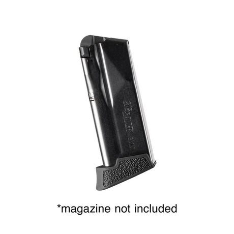 Hogue - OverMolded Rubber Grip Extension Base Pad for SIG P365 - Black