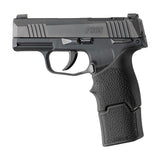 Hogue - OverMolded Rubber Grip Extension Base Pad for SIG P365 - Black