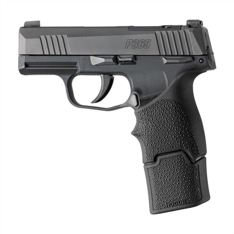 Hogue - OverMolded Rubber Grip Extension Base Pad for SIG P365 - Black