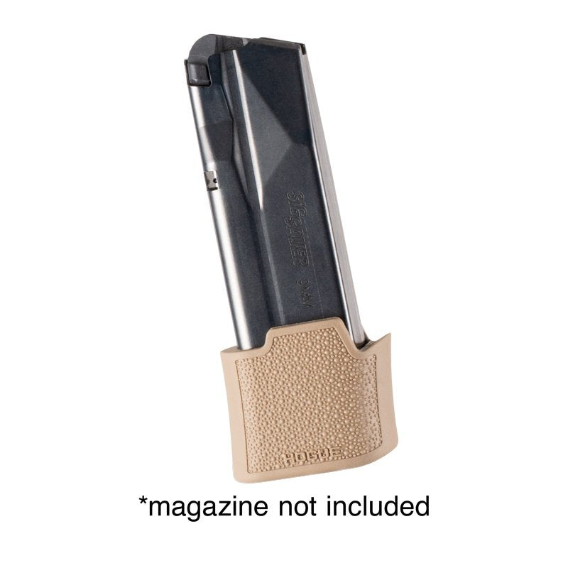 Hogue - OverMolded Rubber Grip Extension Base Pad for SIG P365 - FDE