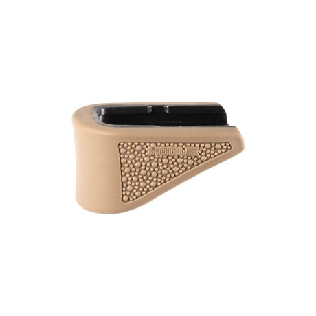 Hogue - OverMolded Rubber Grip Extension Base Pad for GLOCK 42 - FDE