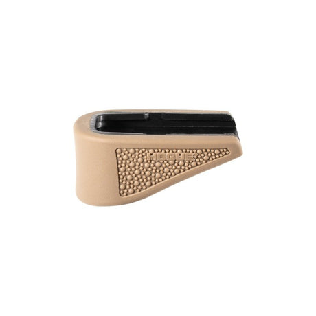 Hogue - OverMolded Rubber Grip Extension Base Pad for GLOCK 43 - FDE