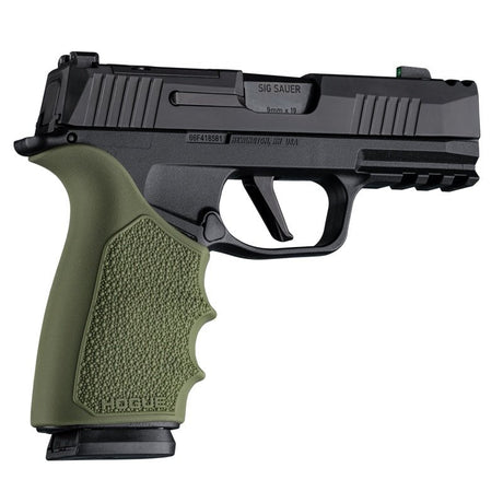 Hogue - HandALL Beavertail Grip Sleeve - OD Green for P365-XMACRO