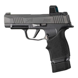 Hogue - HandALL Beavertail Grip Sleeve for SIG SAUER P365X/XL - Black