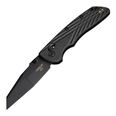 Hogue - Deka Manual Folder 3.25" Wharncliffe Blade Black
