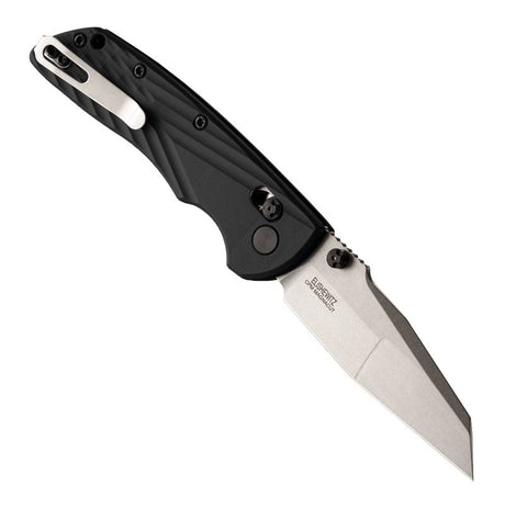 Hogue - Deka Manual Folder 3.25" Wharncliffe Blade Black