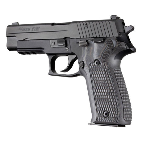 Hogue - Piranha G10 Grip - G-Mascus Black/Grey for SIG P226