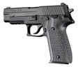 Hogue - Piranha G10 Grip - G-Mascus Black/Grey for SIG P226