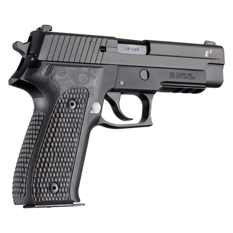 Hogue - Piranha G10 Grip - G-Mascus Black/Grey for SIG P226 — view 2