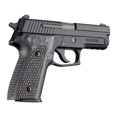 Hogue - Piranha Grip G10 for SIG Sauer P228/P229 - G-Mascus Black/Gray — view 2