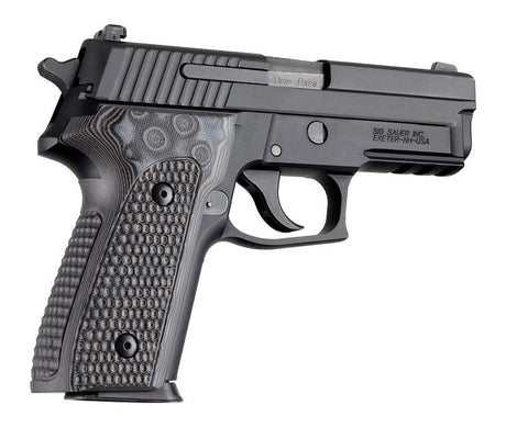 Hogue - Piranha Grip G10 for SIG Sauer P228/P229 - G-Mascus Black/Gray
