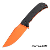 Hogue - Extrak XL Fixed Blade 3.9" Clip Point Blade Orange