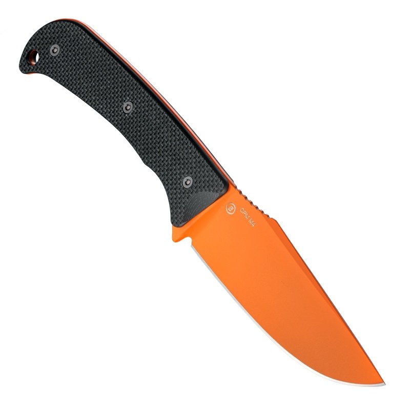 Hogue - Extrak XL Fixed Blade 3.9" Clip Point Blade Orange