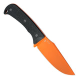 Hogue - Extrak XL Fixed Blade 3.9" Clip Point Blade Orange