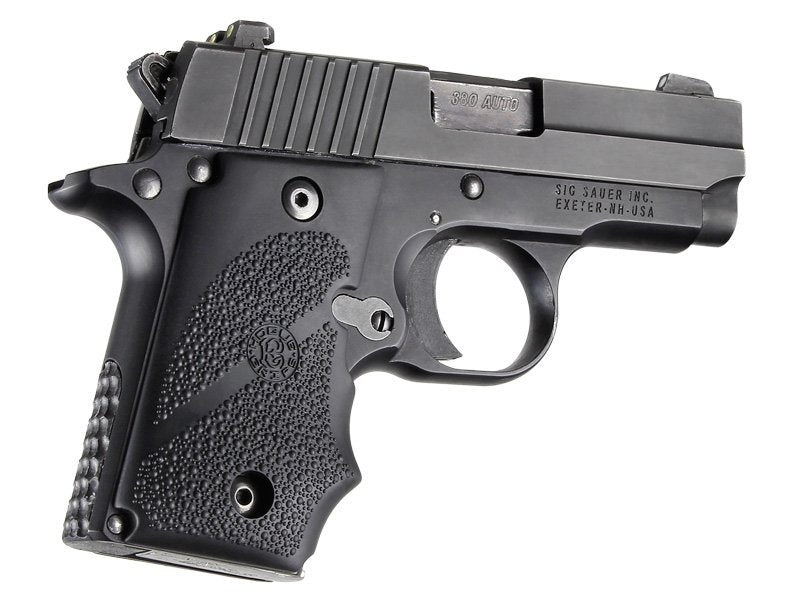 Hogue - OverMolded Rubber Grip with Finger Grooves for SIG SAUER P238