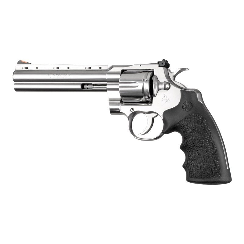 Hogue - OverMolded Rubber Monogrip for Colt Python - Black
