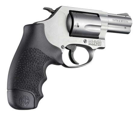 Hogue - OverMolded Rubber Full Size Monogrip for S&W J-Frame - Black