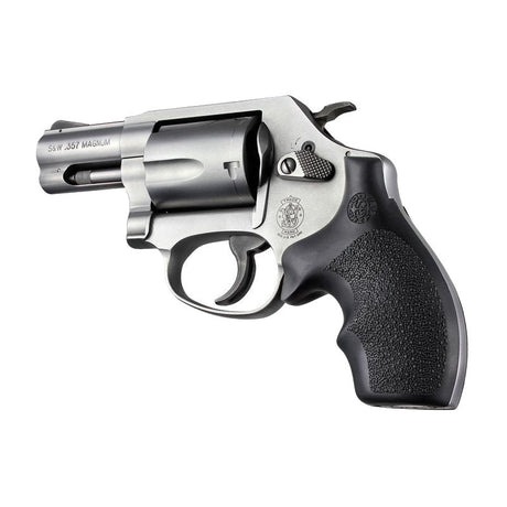Hogue - OverMolded Rubber Bantam Grip for S&W J-Frame - Black — view 3