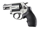 Hogue - OverMolded Rubber Bantam Grip for S&W J-Frame - Black