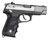 Hogue - Rubber Grip with Finger Grooves for Ruger P85/P91 - Black