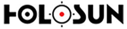 Holosun logo for tactical optics and outdoor survival gear branding