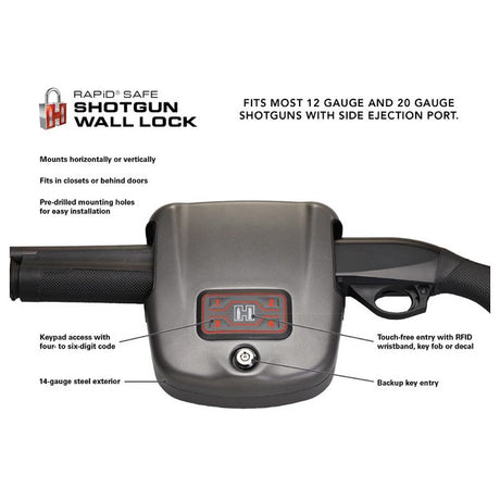 Hornady - RAPiD Safe Shotgun Wall Lock