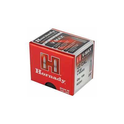 Hornady - 22 Cal .224 40 gr V-MAX Bullets
