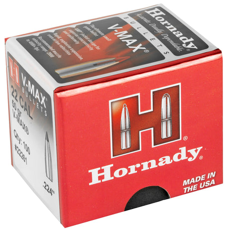 Hornady - 22 Cal .224 50 gr V-MAX Bullets