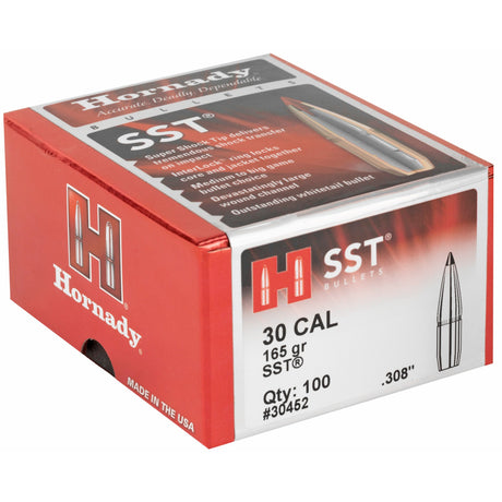 Hornady - 30 Cal .308 165 gr SST Bullets