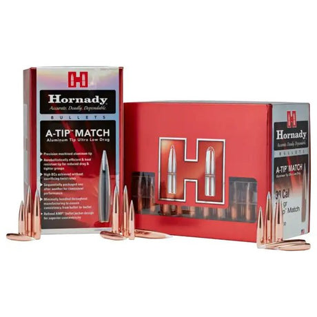 Hornady - 30 Cal .308 250 gr A-Tip Match Bullets
