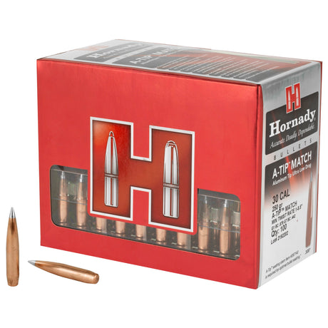Hornady - 30 Cal .308 250 gr A-Tip Match Bullets