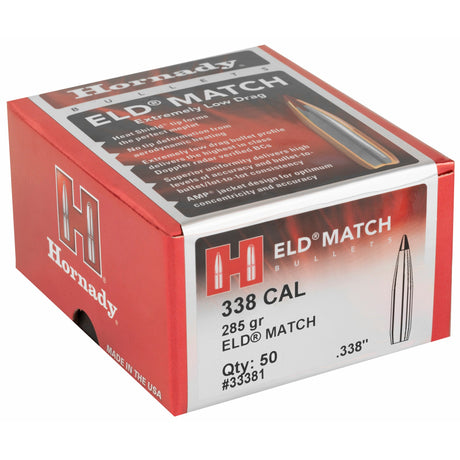 Hornady - 338 Cal .338 285 gr ELD Match Bullets
