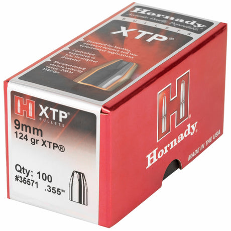 Hornady - 9mm .355 124 gr XTP Bullet