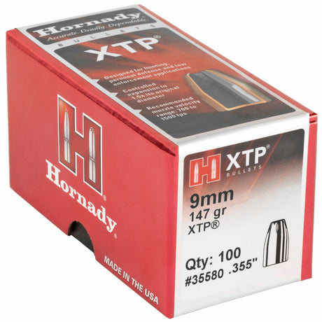 Hornady - 9mm .355 147 gr XTP Bullet