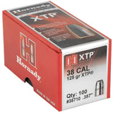 Hornady - 38 Cal .357 125 gr XTP Bullet