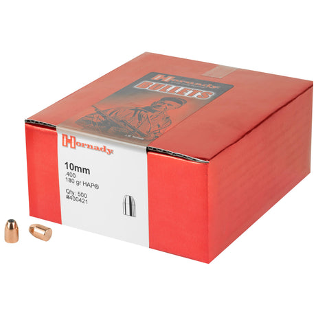 Hornady - 10mm .400 180 gr HAP Bullets