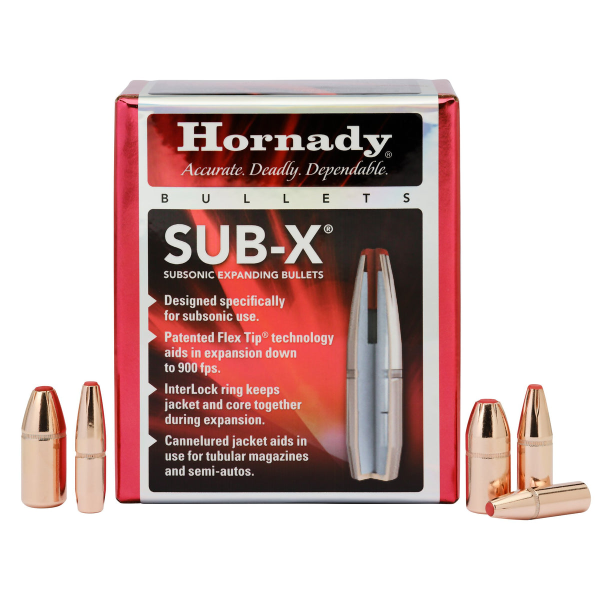 Hornady - 45 Cal .458 410 gr Sub-X Bullet