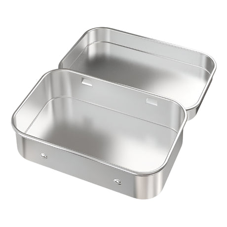 Hulless – 4.5" Mini Hinged Metal Storage Tin Box