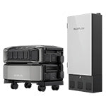 Icon representing home power solutions for emergency preparedness and survival scenarios.