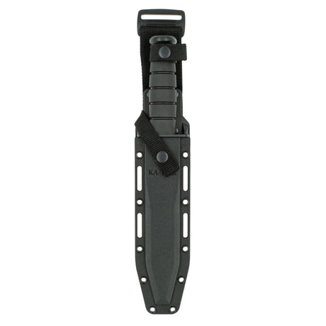KA-BAR - Fighter 8" Fixed Blade with Sheath, Black