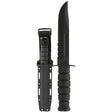 KA-BAR - Full Size Black Knife, Serrated Edge