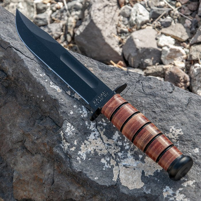 KA-BAR - USMC Straight Edge Fixed Blade Knife
