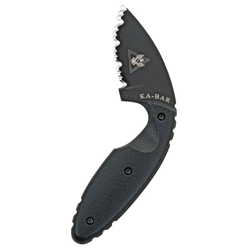 KA-BAR - Original TDI Knife, Serrated, Black