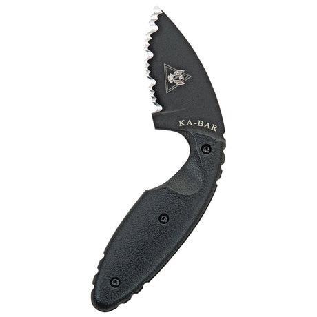 KA-BAR - Original TDI Knife, Serrated, Black