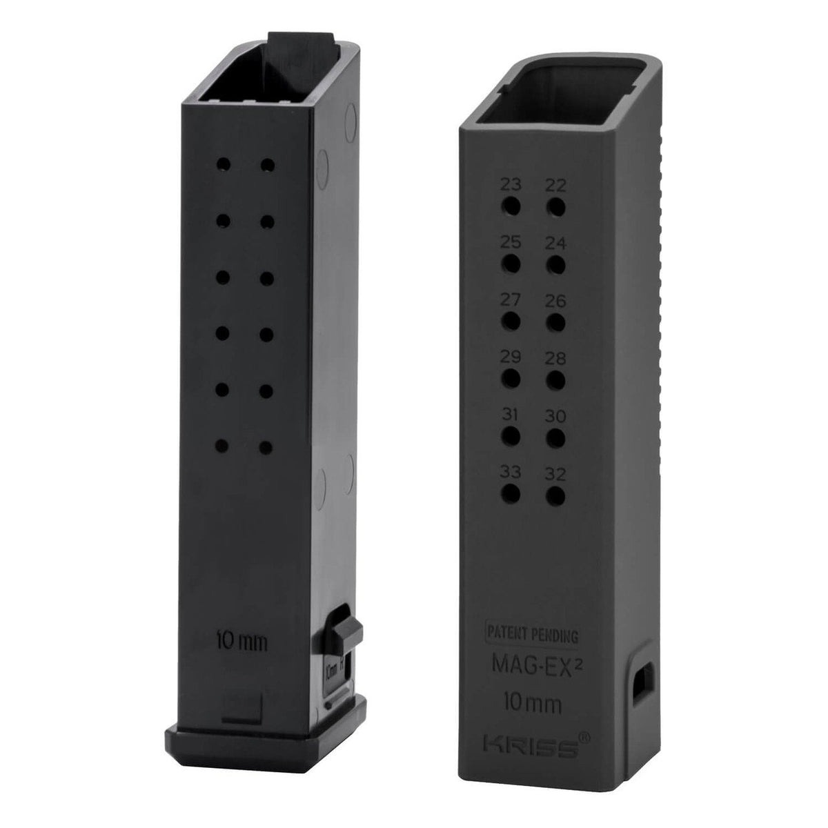 KRISS USA - MagEx2 Kit for G20/G40 - 10MM, +18 Rounds, Black