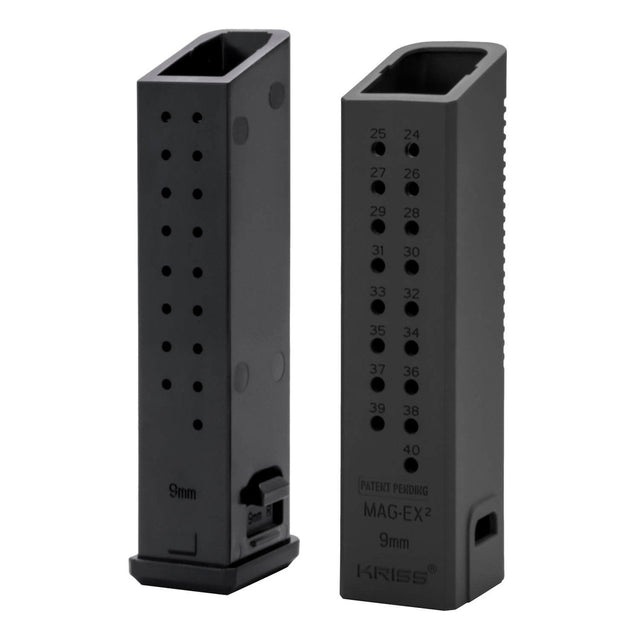 KRISS - MagEx2 Kit for Glock 17, +23 Rounds, 9mm, Black