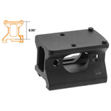 Leapers UTG - Picatinny Optic Mount for RMR, Lower 1/3 Co-Witness — view 2